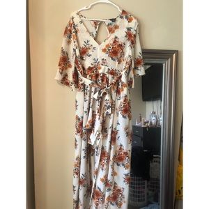 Maxi romper! GREAT FOR BRUNCH, BABY SHOWER, EASTER